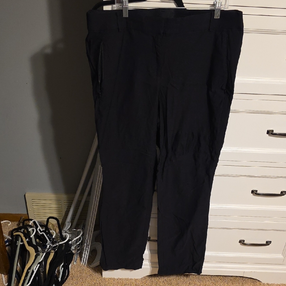Lane Bryant Men's Black Cargo Pants
